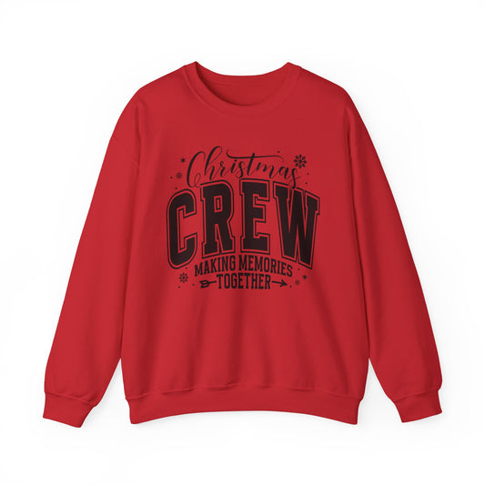 Christmas Crew Sweatshirt - Unisex (Red, White & Green)