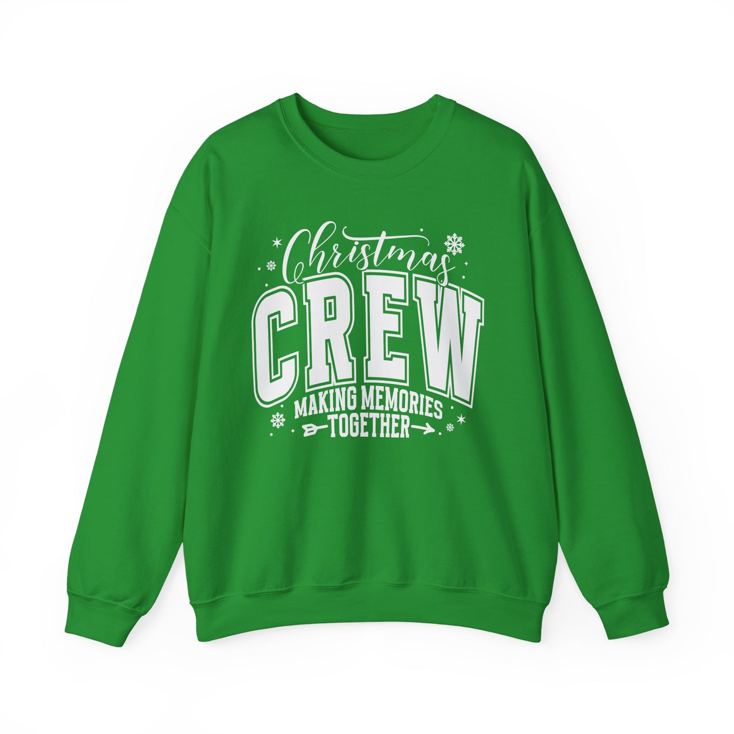 Christmas Crew Sweatshirt - Unisex (Red, White & Green)