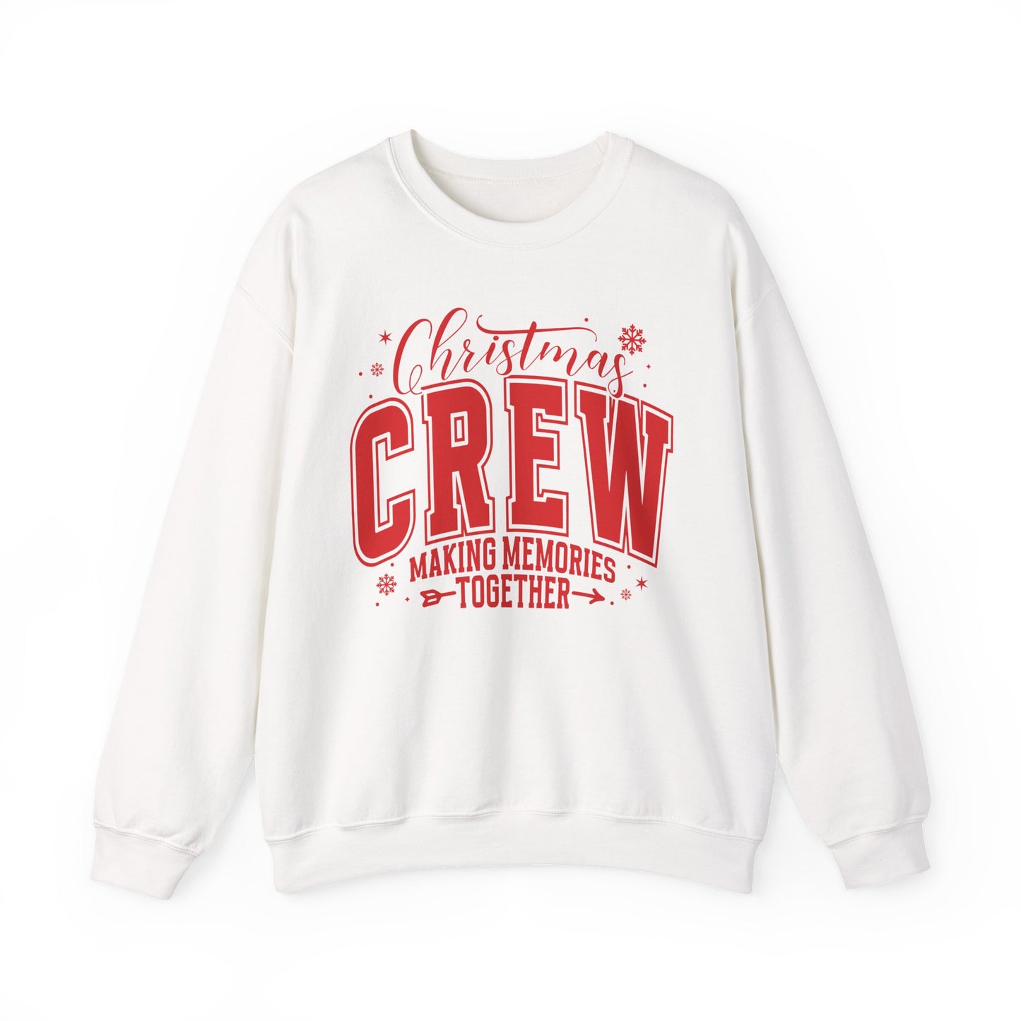Christmas Crew Sweatshirt - Unisex (Red, White & Green)
