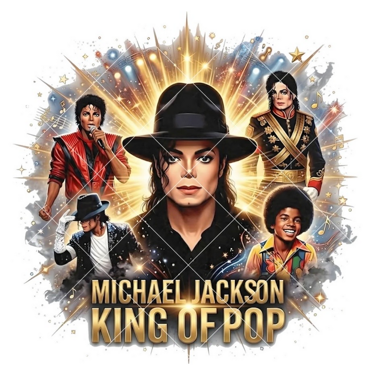 Michael Jackson King of Pop Tshirt